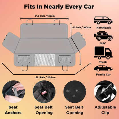 PupCover Co™ Dog Car Seat Protector