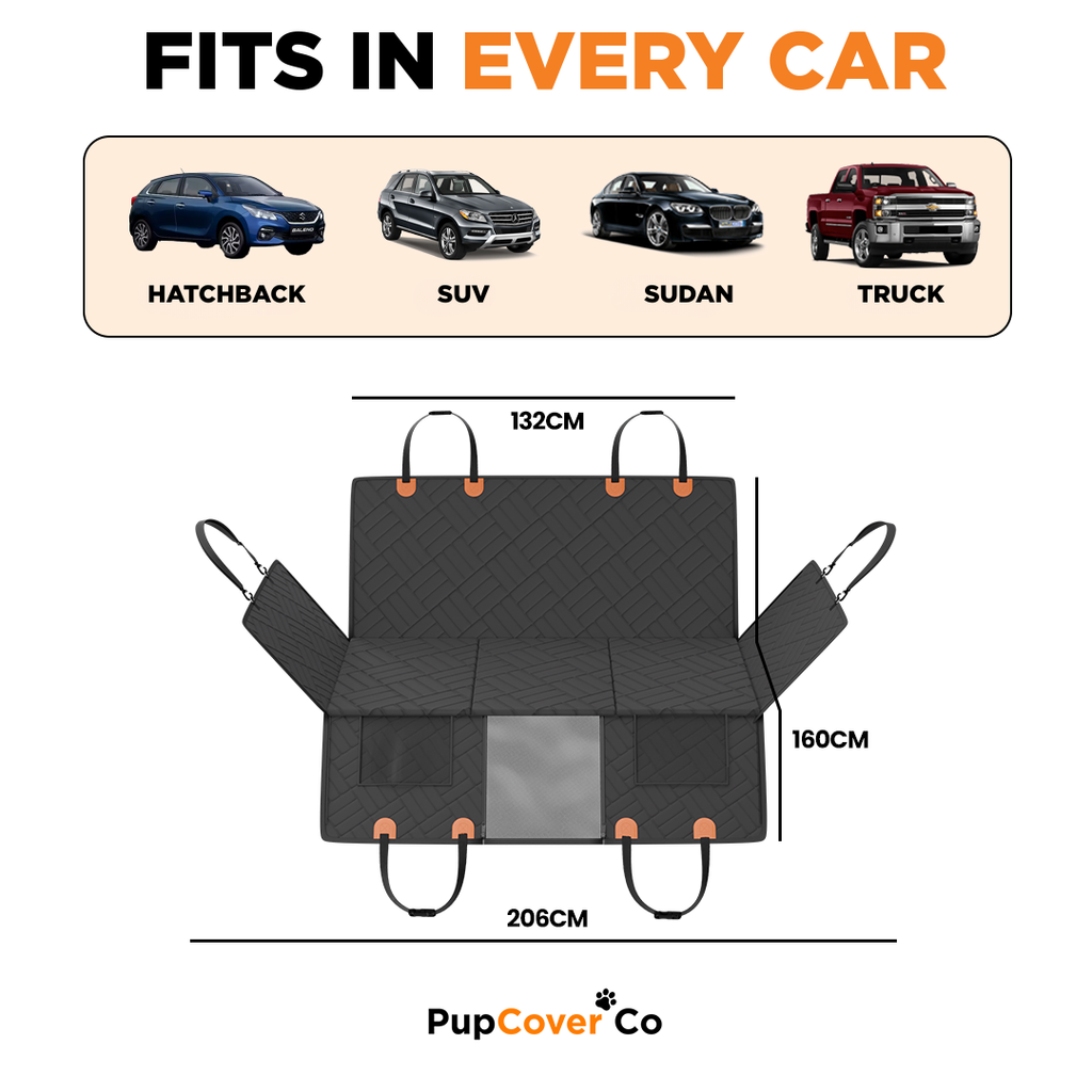 PupCover Co™ Dog Car Seat Protector