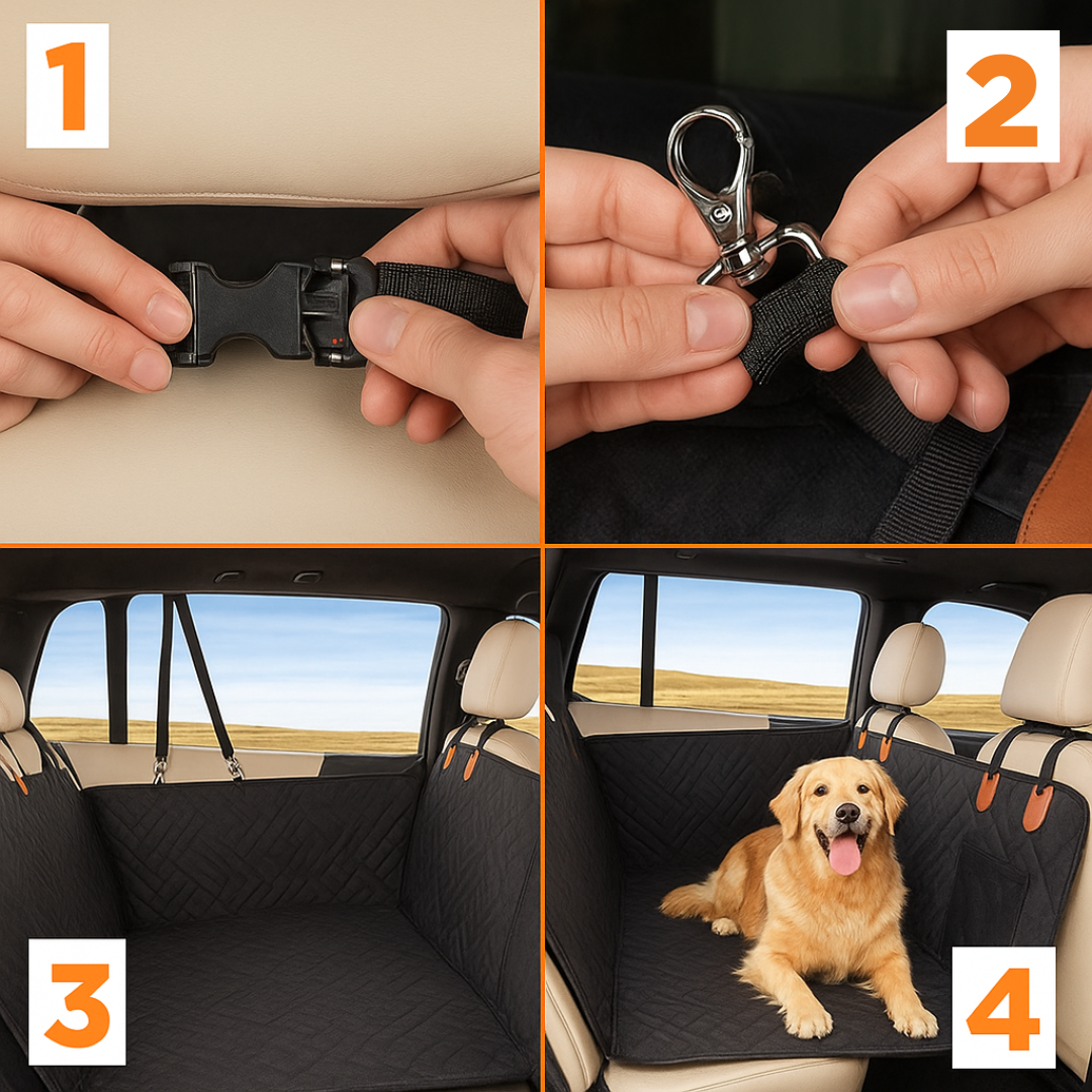 PupCover Co™ Dog Car Seat Protector